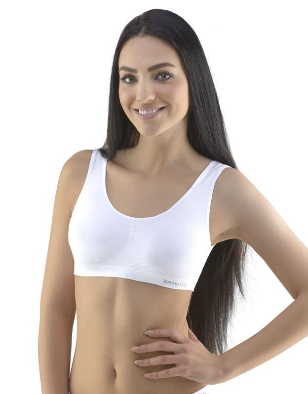 Women's Convertible Padded Bamboo Bra with adjustable straps – Meta Bamboo