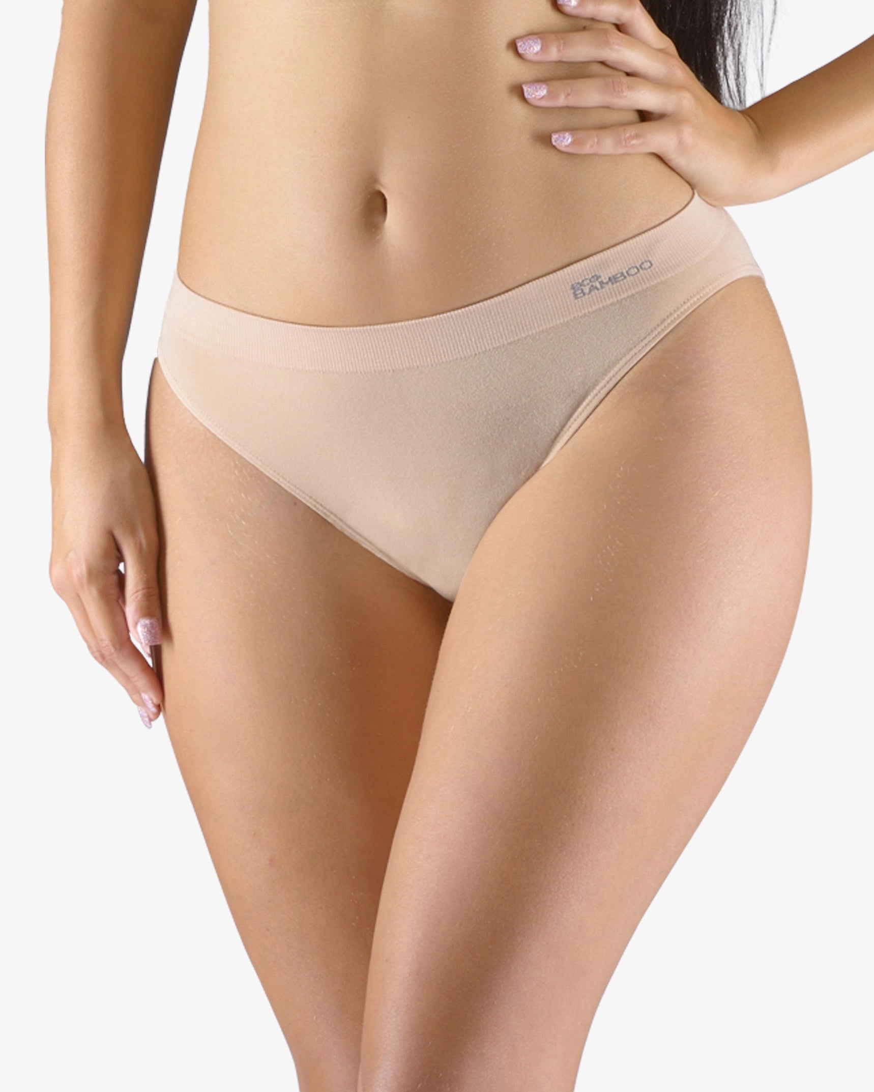 bambus schlüpfer Damen-Slip mit schmaler Taille Eco Bamboo Unterwäsche