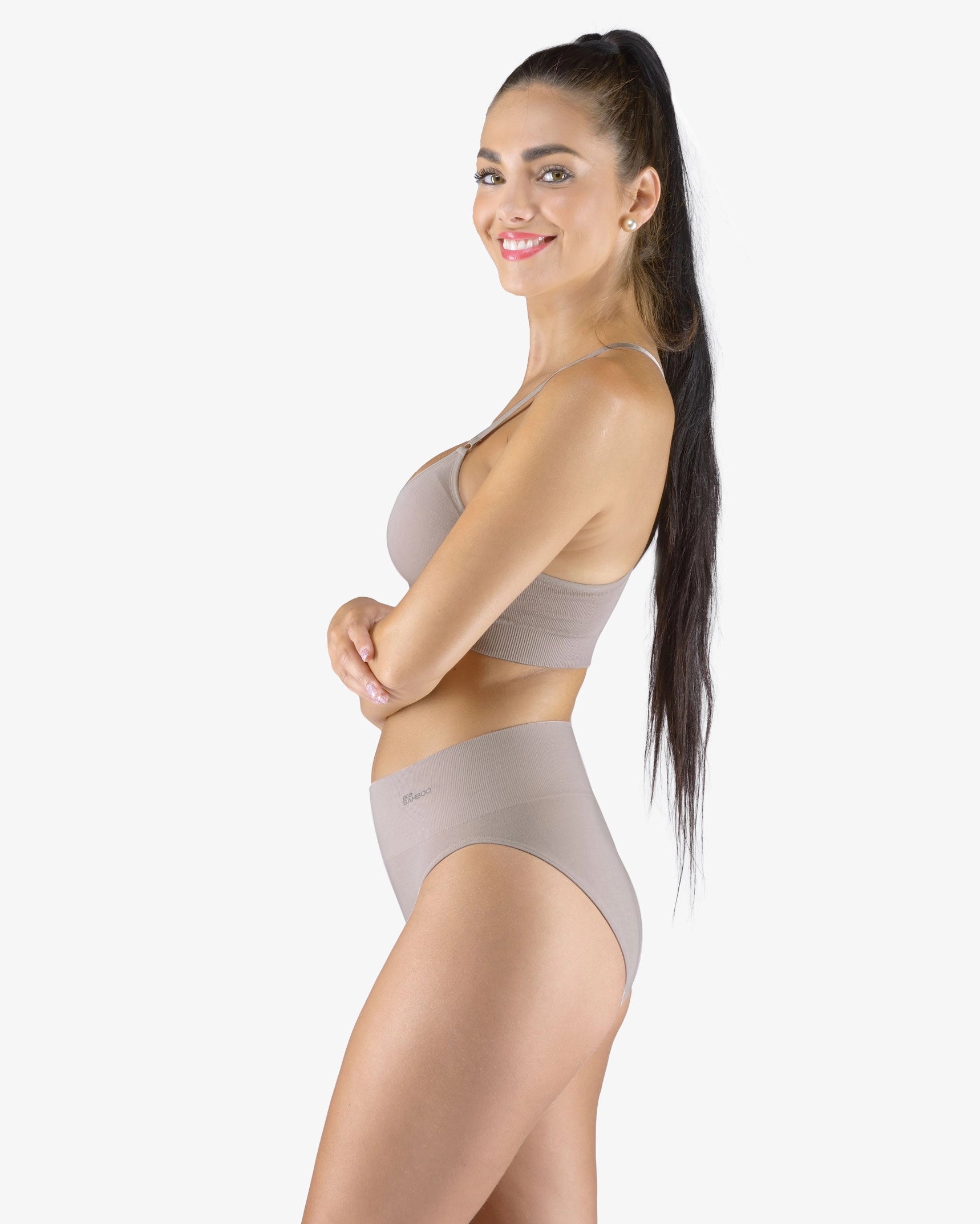 Slip en bambou à taille large