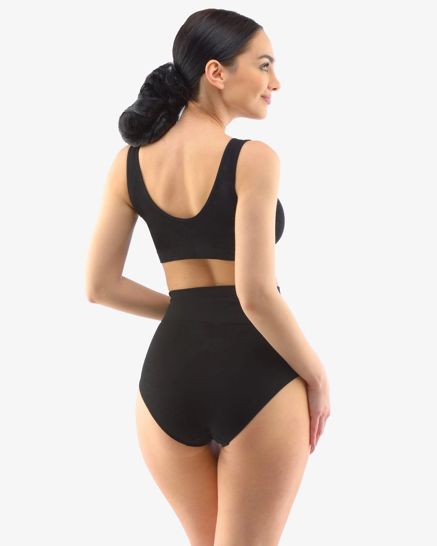 High Waist Bamboo Briefs