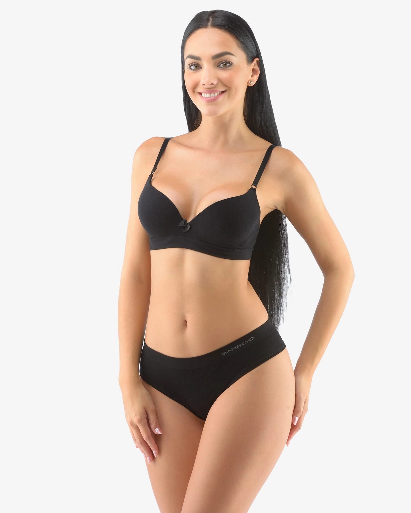 Tanga de bambú de cintura ancha