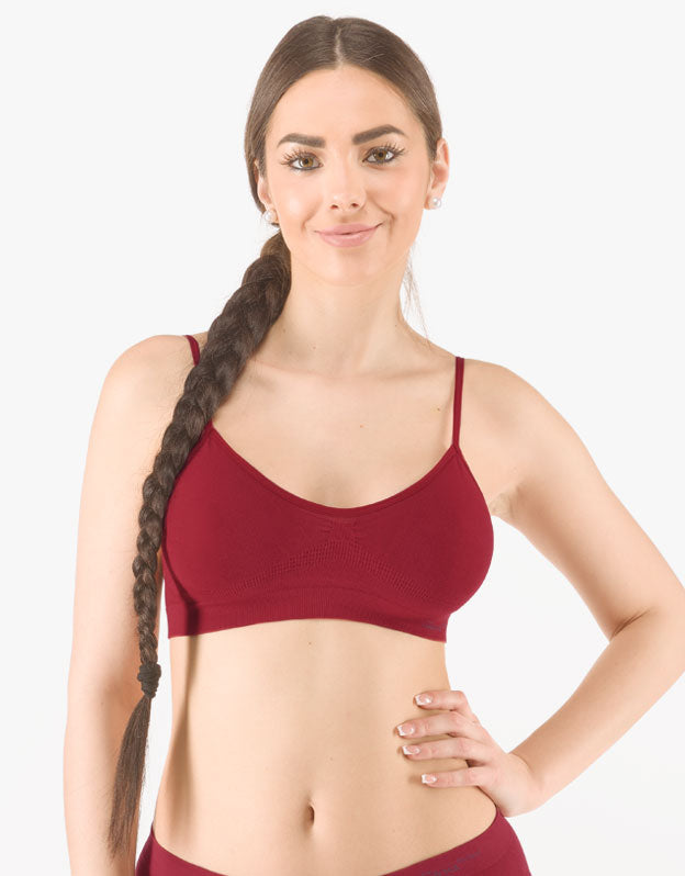 Soutien-gorge à fines bretelles en bambou