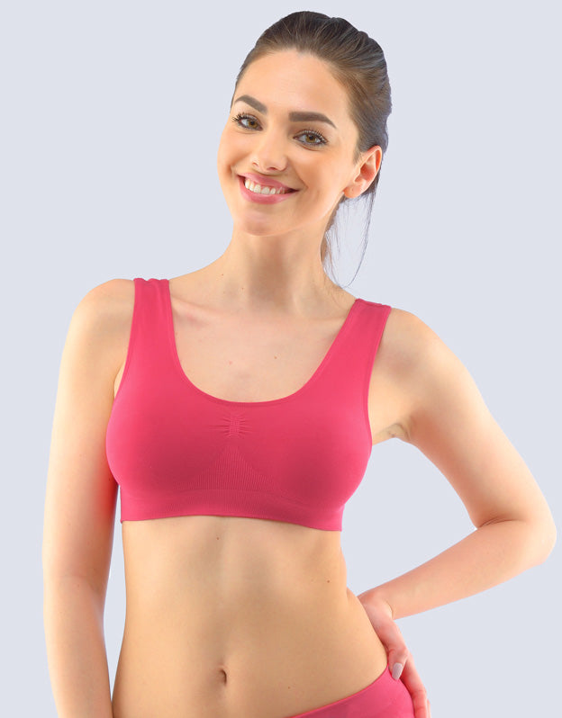 Sujetador de bambú con tirantes anchos