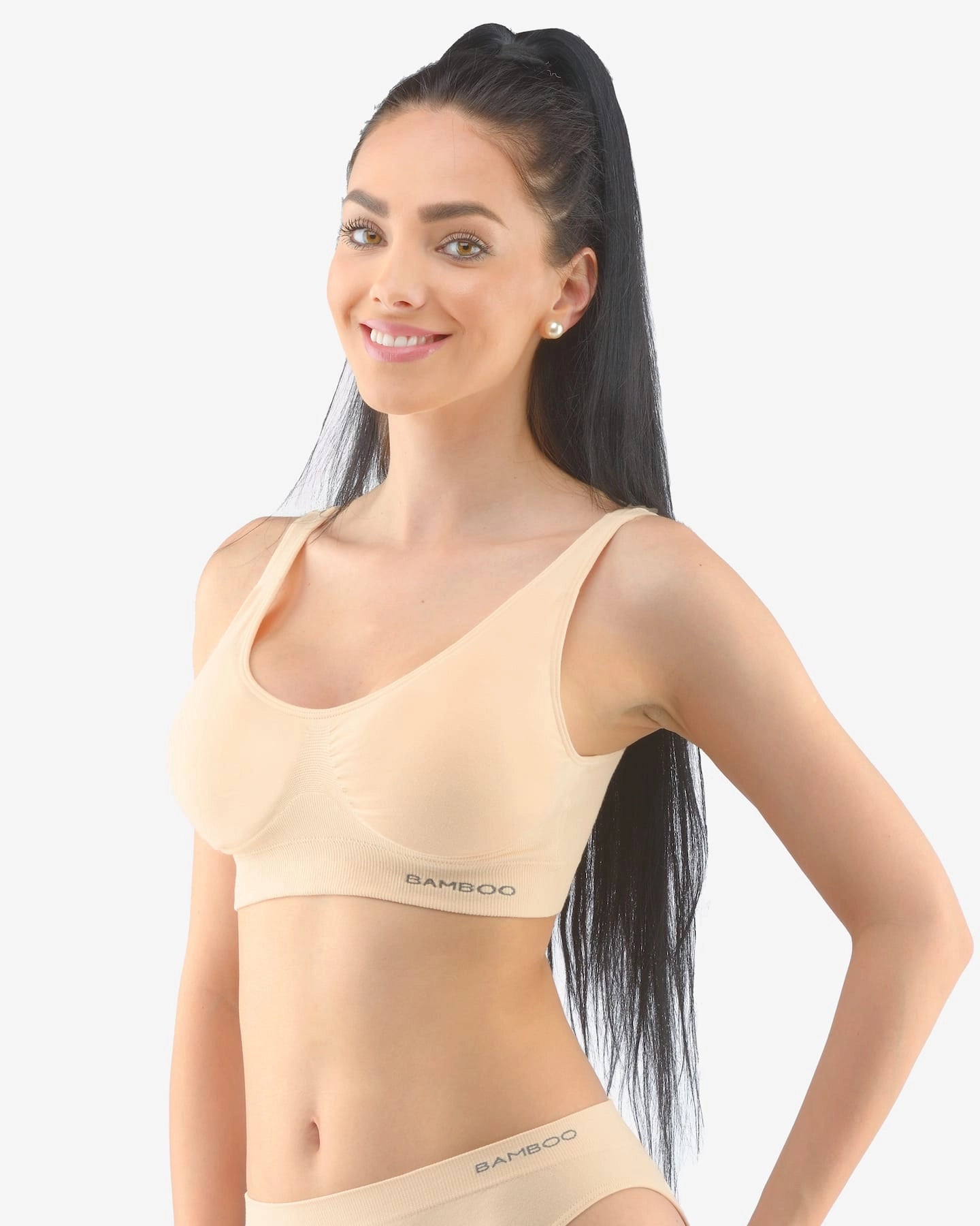 Gepolsterter Eco-Bambus-BH fr Frauen | Meta Bamboo
