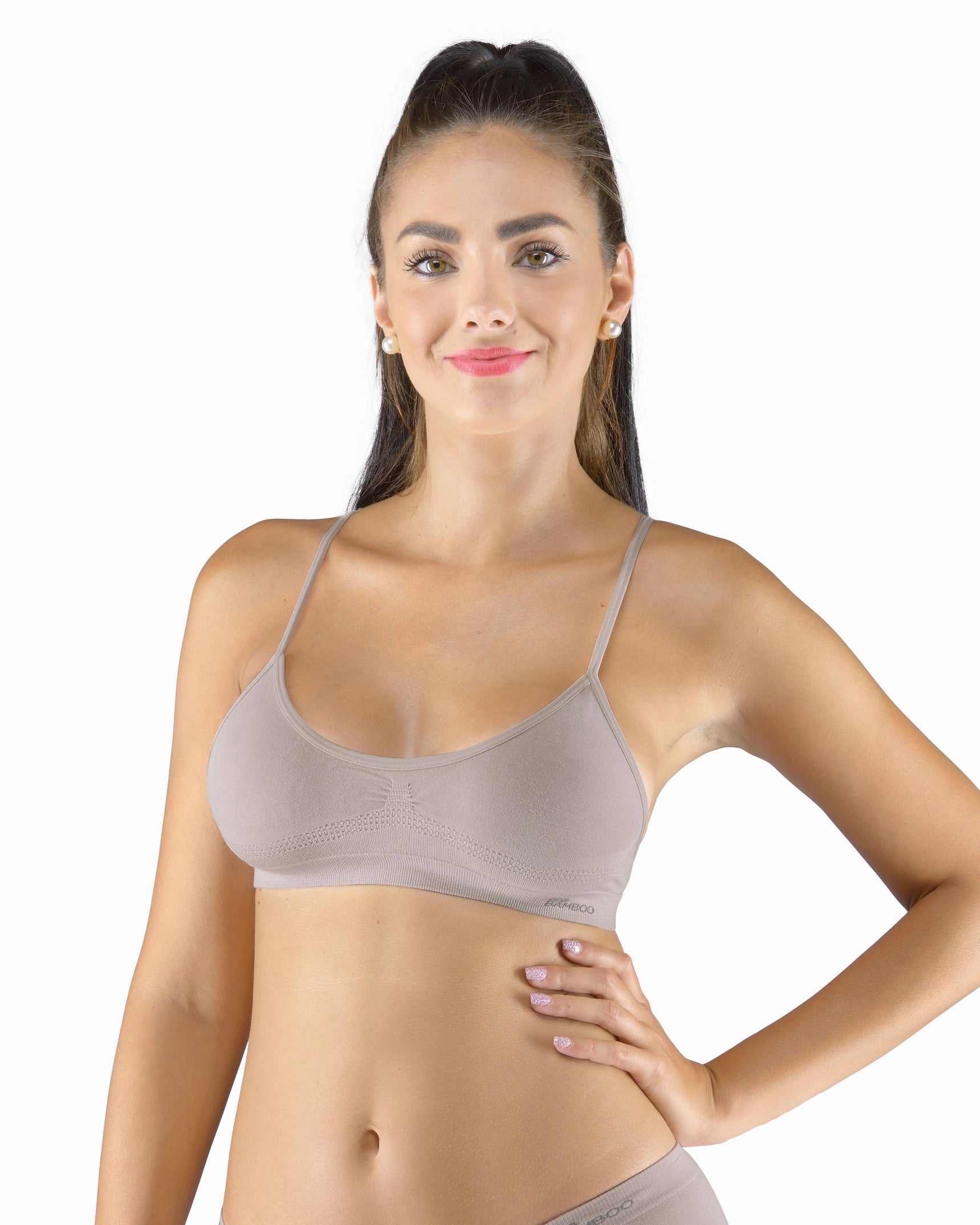 Thin Strap Bamboo Bra