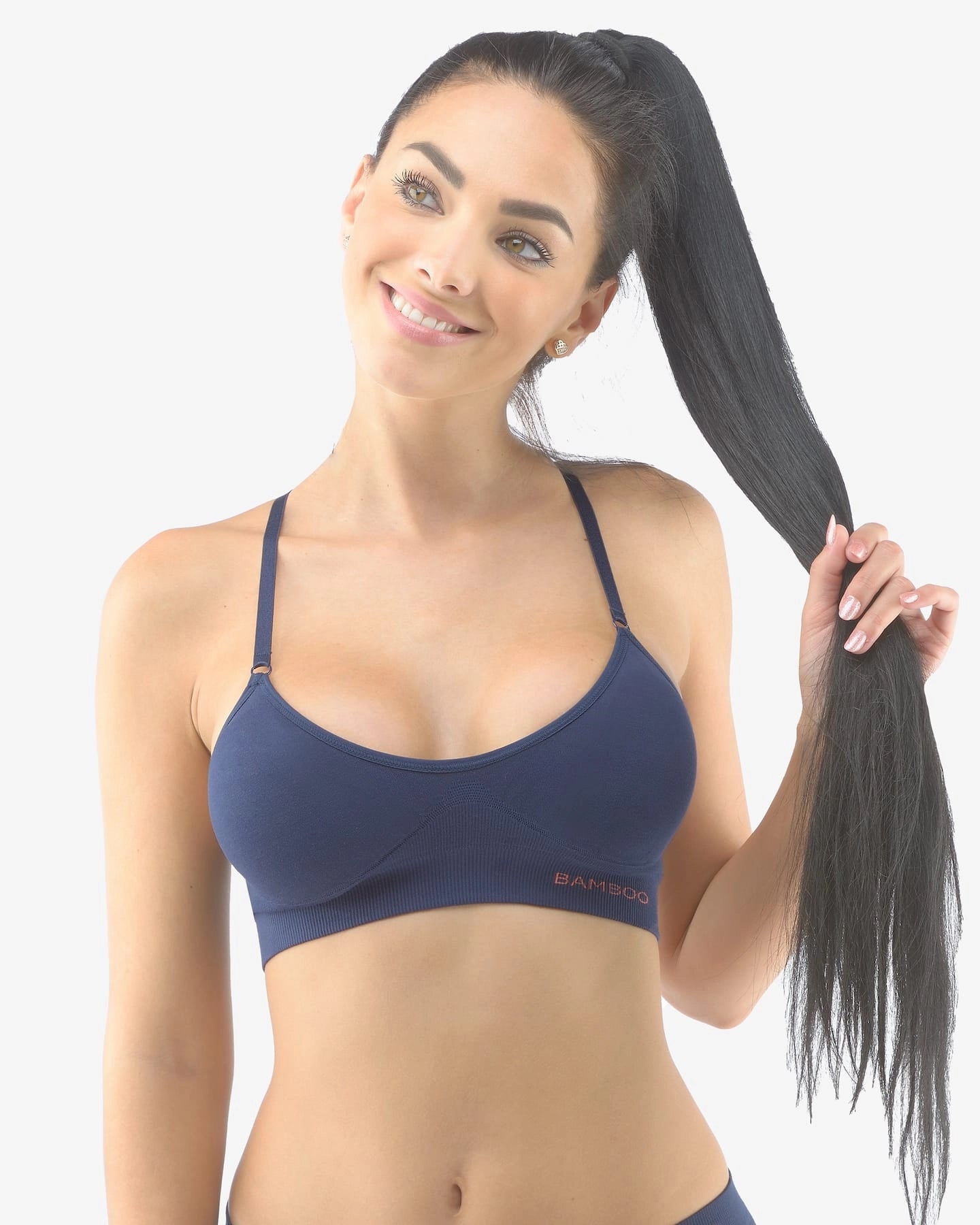 Padded Bamboo Bra with adjustable straps