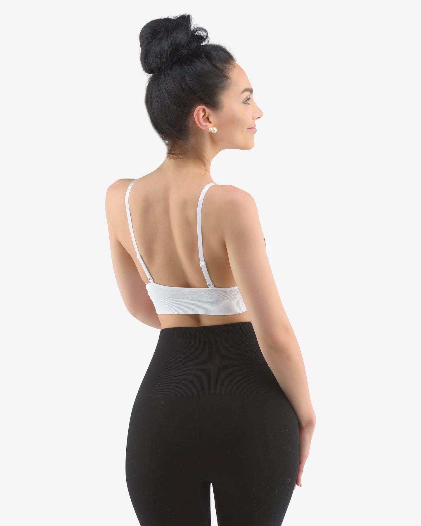 Umwandelbarer gepolsterter Bambus BH mit verstellbaren Trägern