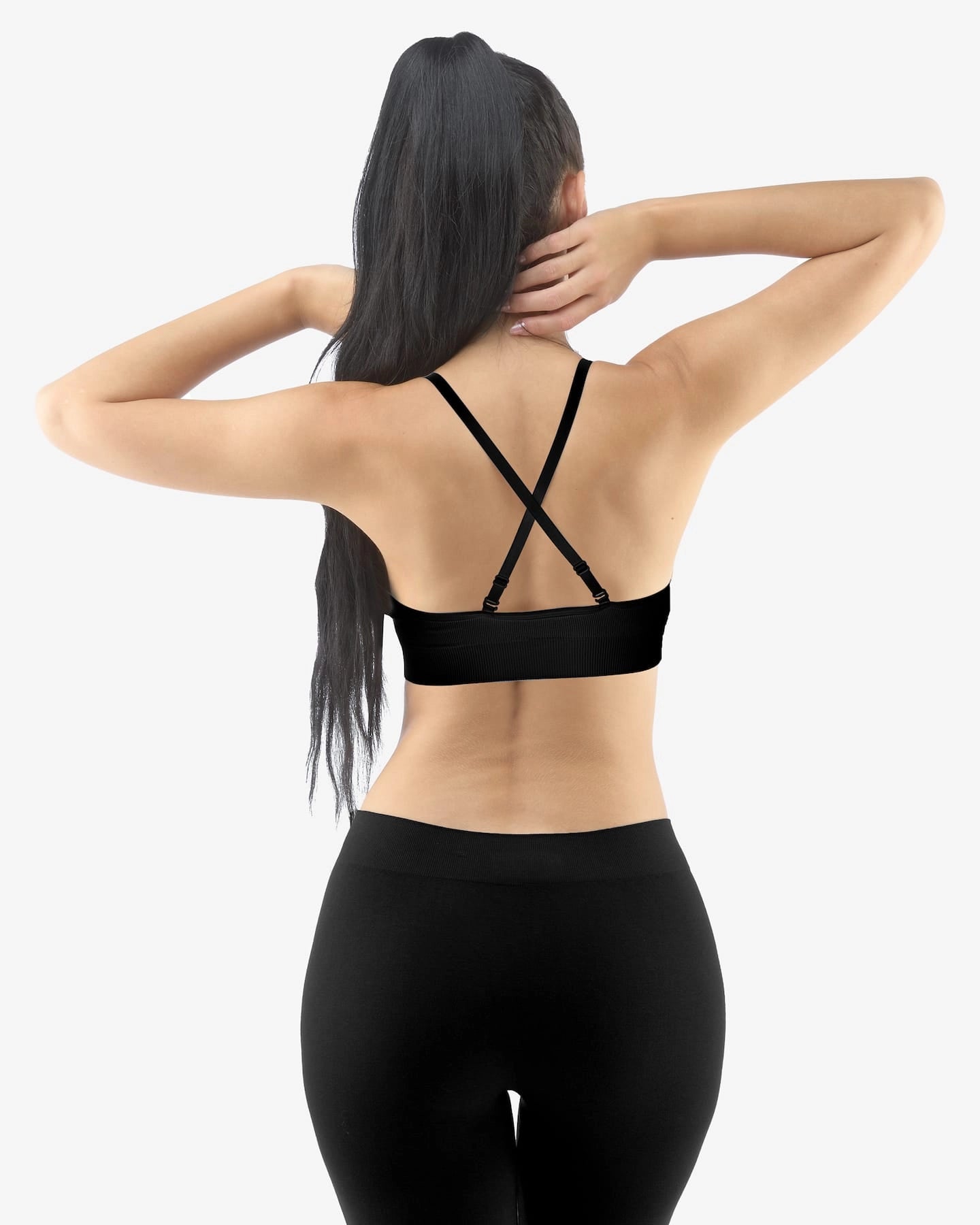 Umwandelbarer gepolsterter Bambus BH mit verstellbaren Trägern