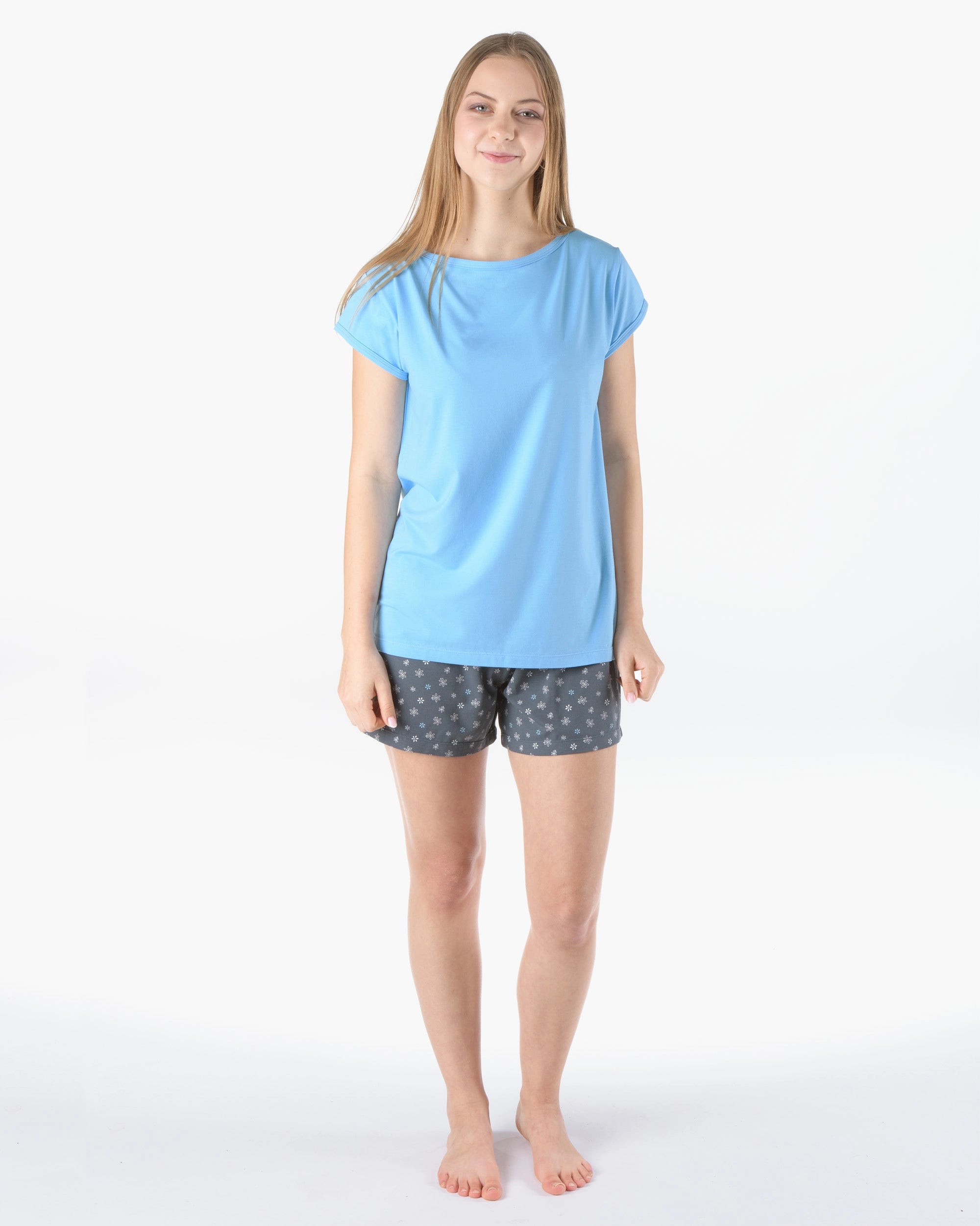 Bamboo and Cotton Pyjama with Shorts
