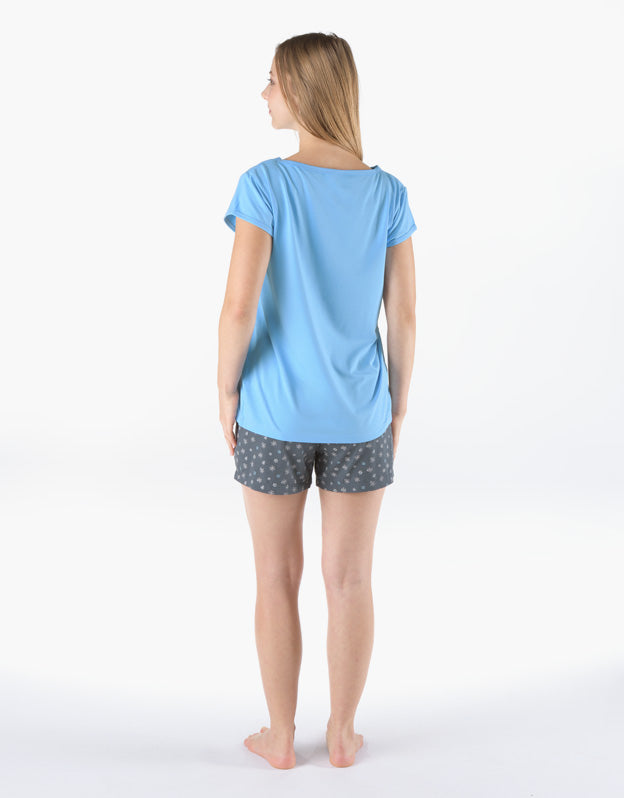 Bamboo and Cotton Pyjama with Shorts