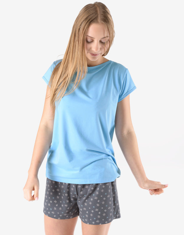 Bamboo and Cotton Pyjama with Shorts