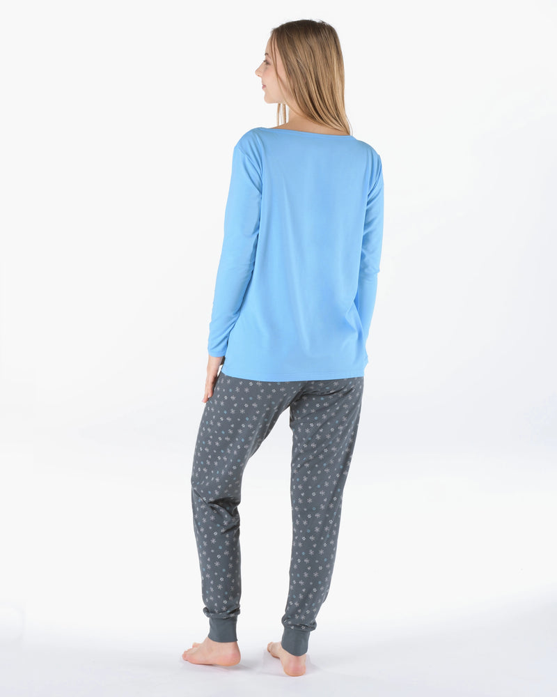 Pijama de bambú y algodón