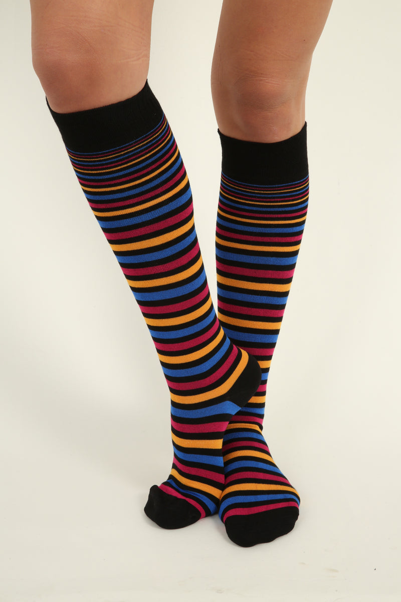 Knee-High Bamboo Socks - 3 pairs