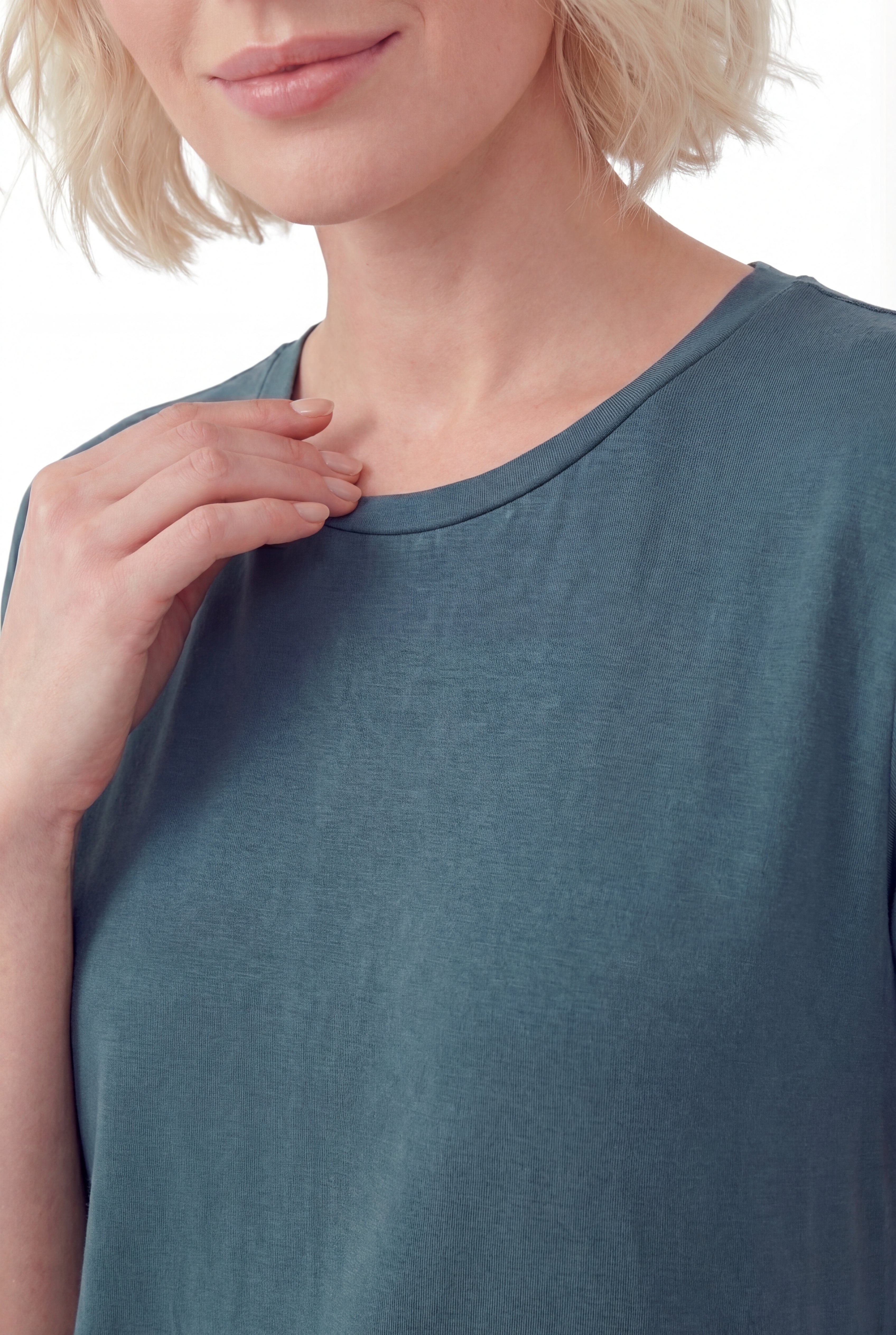 Short-Sleeve Bamboo Pyjama with with Shorts