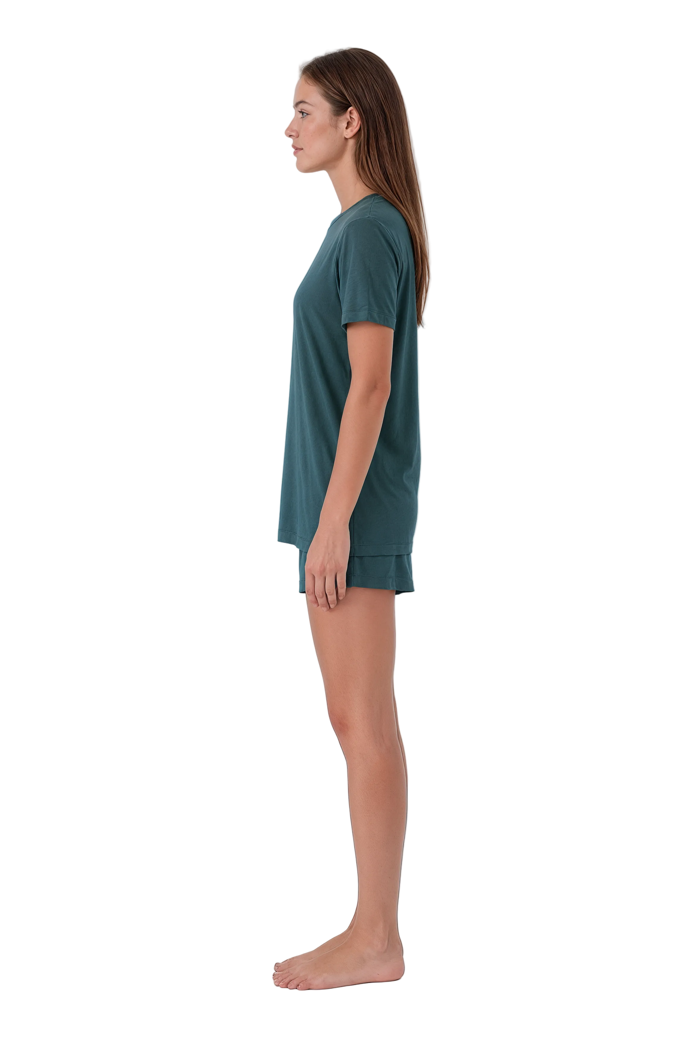 Short-Sleeve Bamboo Pyjama with with Shorts