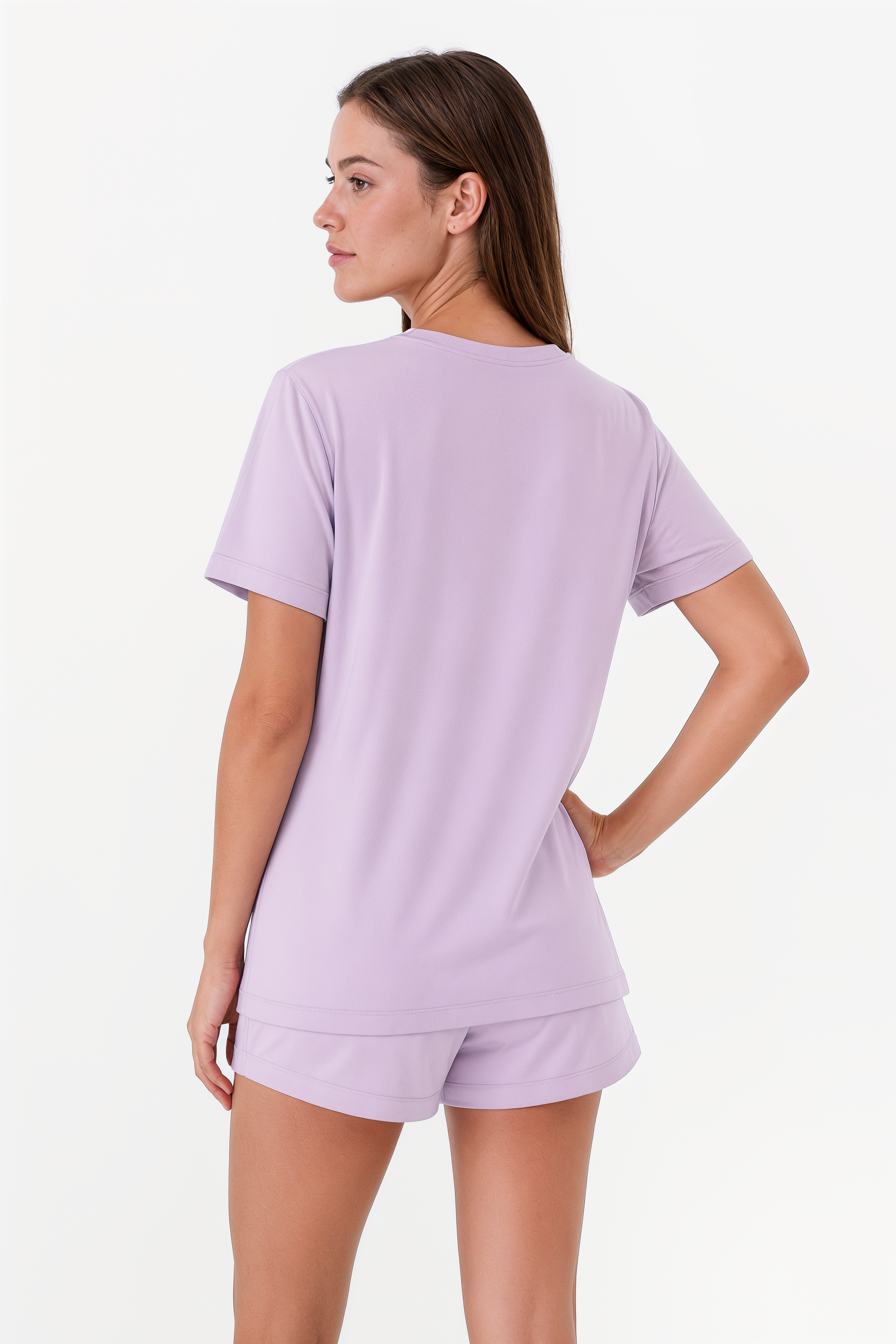 Short-Sleeve Bamboo Pyjama with with Shorts