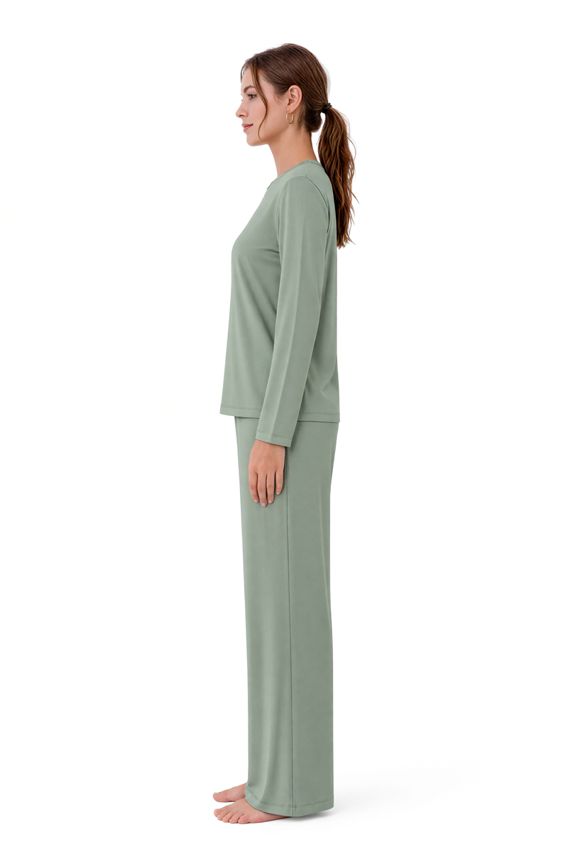 Pijama largo de bambú