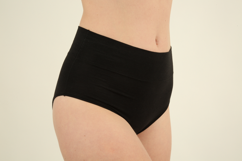 Slip taille large en bambou et coton