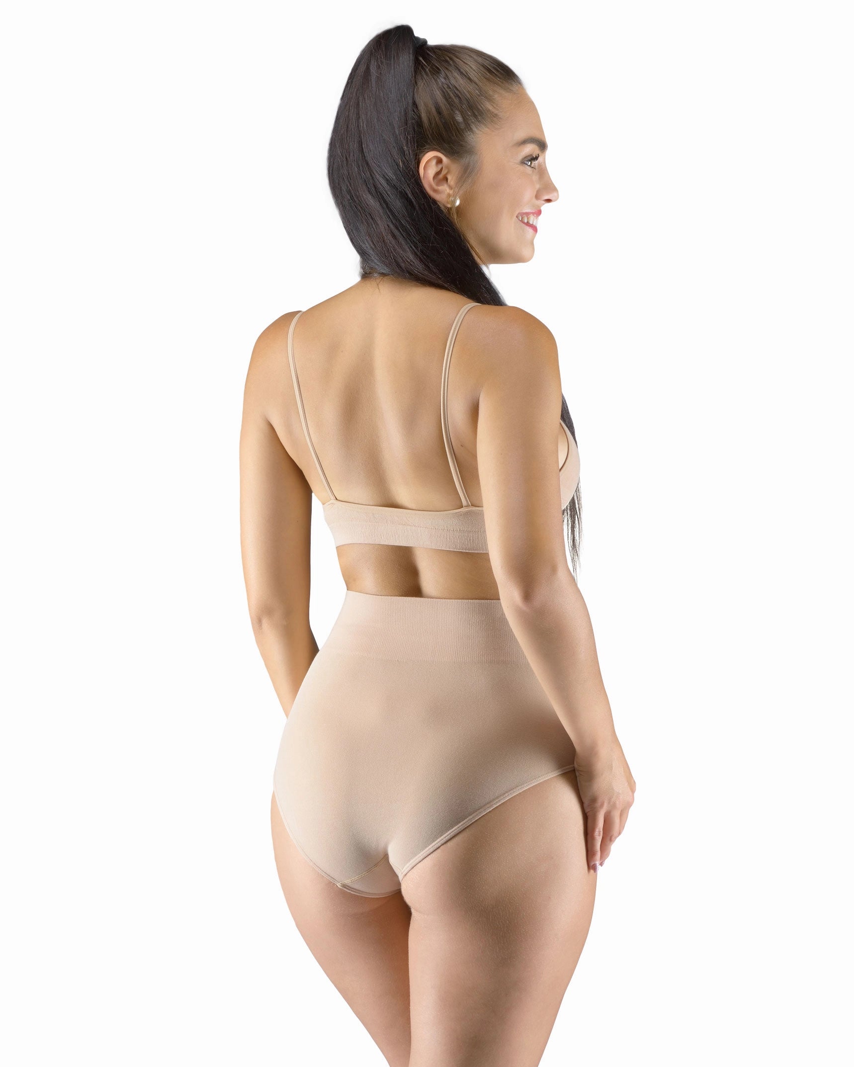 High Waist Bamboo Briefs