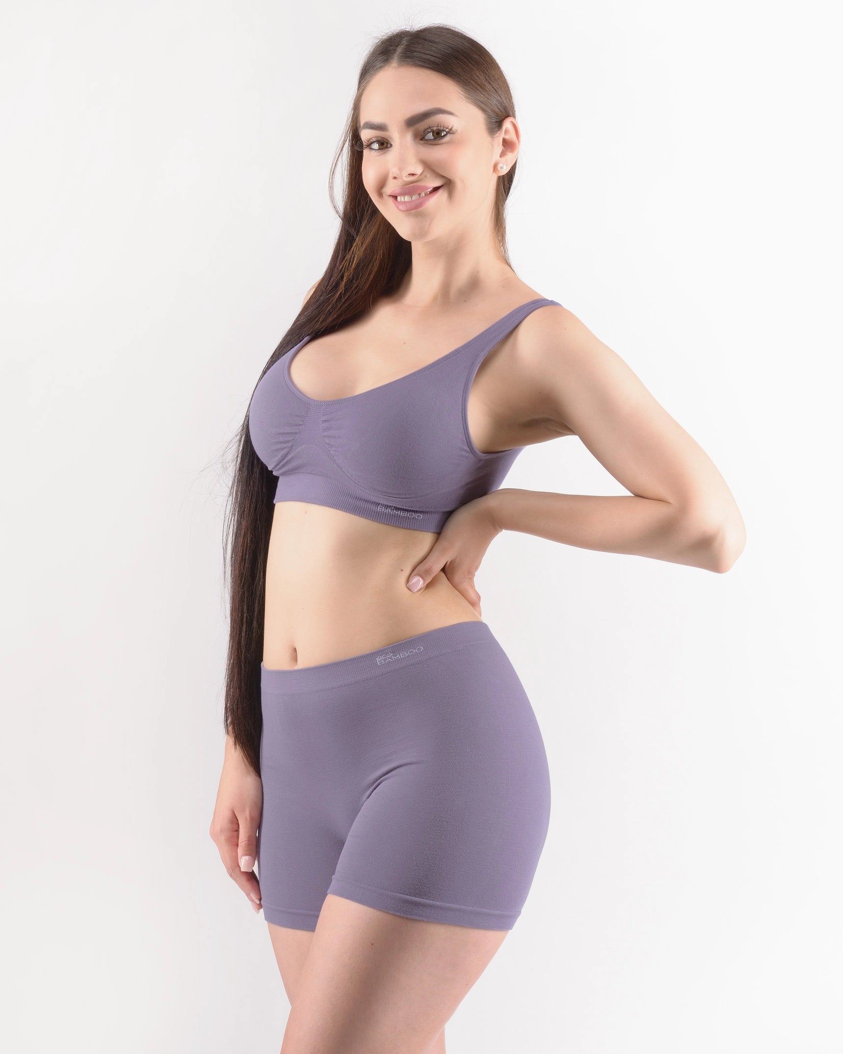 Bóxer largo de bambú