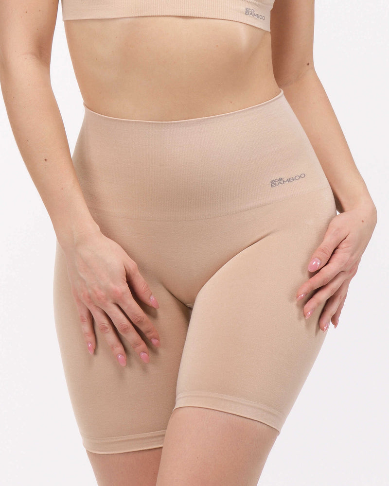 Longer Bamboo Boxer Shorts with a silicone strip