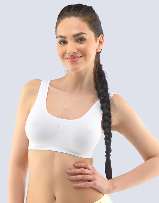 Wide Strap Bamboo Bra