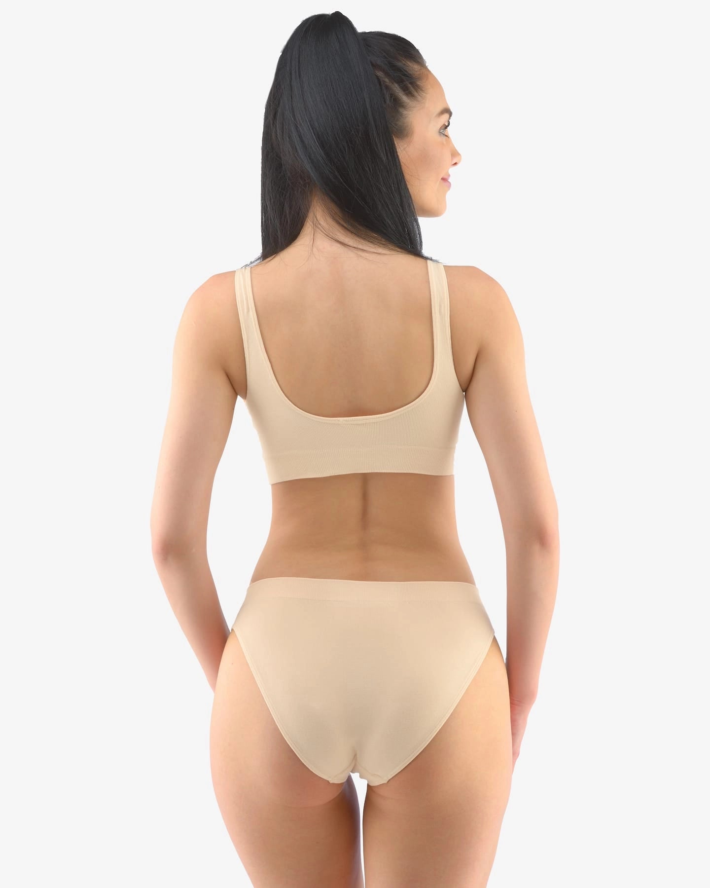 Sujetador de bambú con relleno