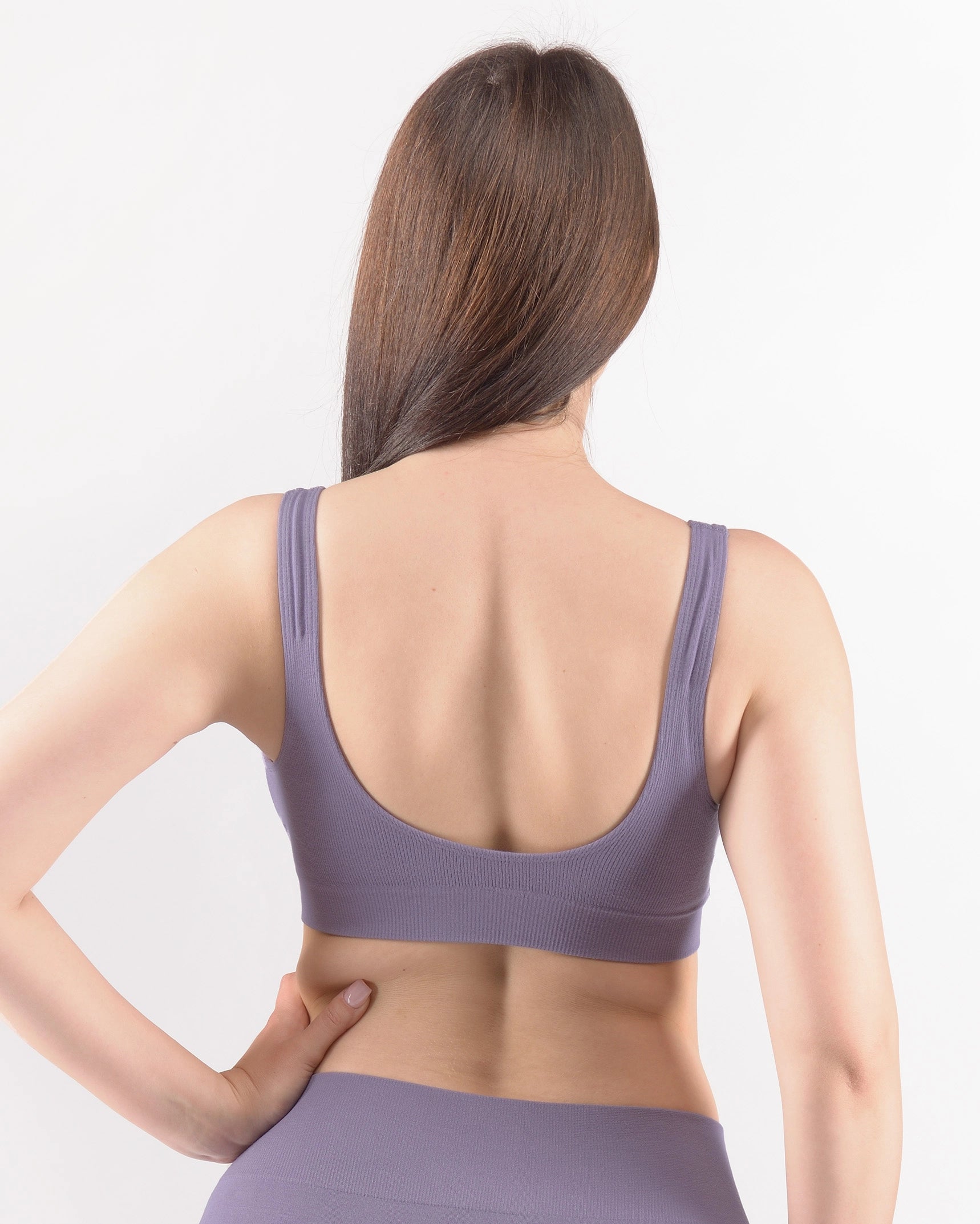 Sujetador de bambú con relleno