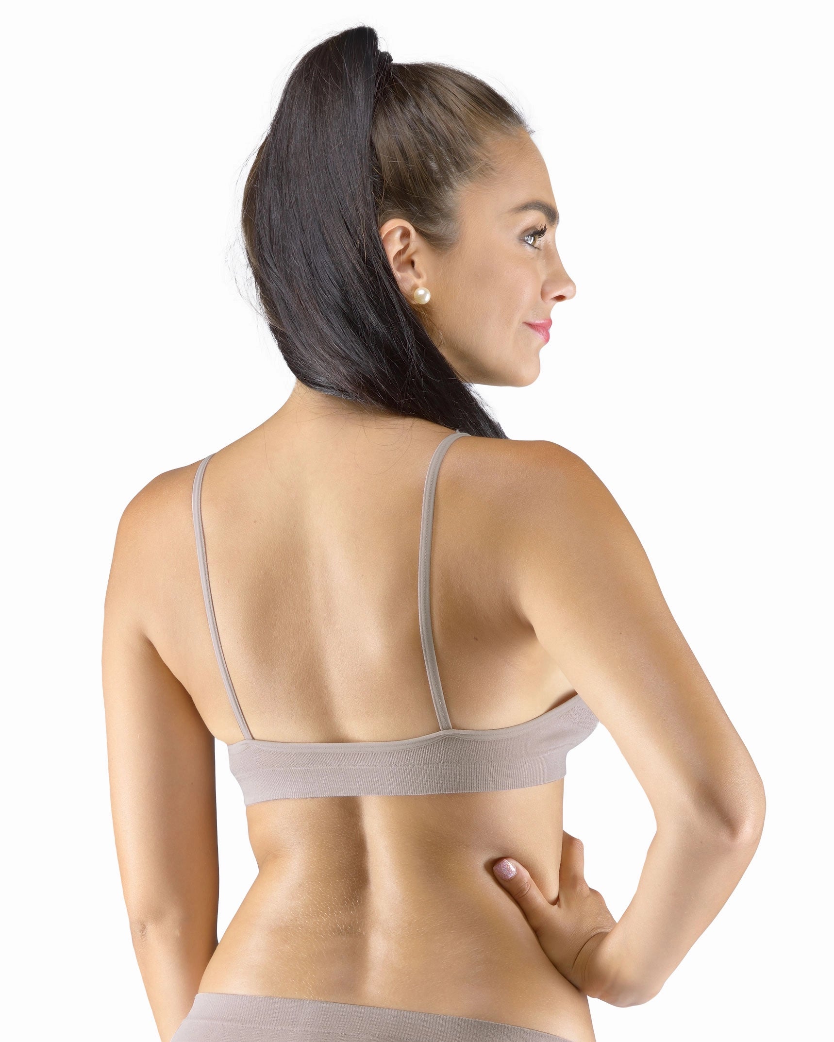 Thin Strap Bamboo Bra