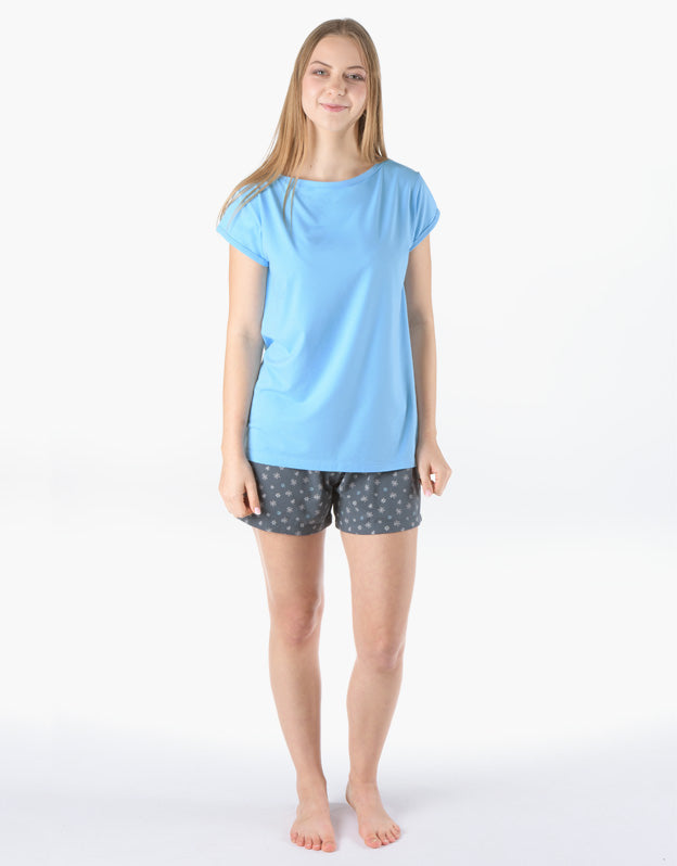 Bamboo and Cotton Pyjama with Shorts