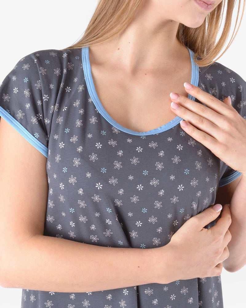 Camisón de bambú y algodón