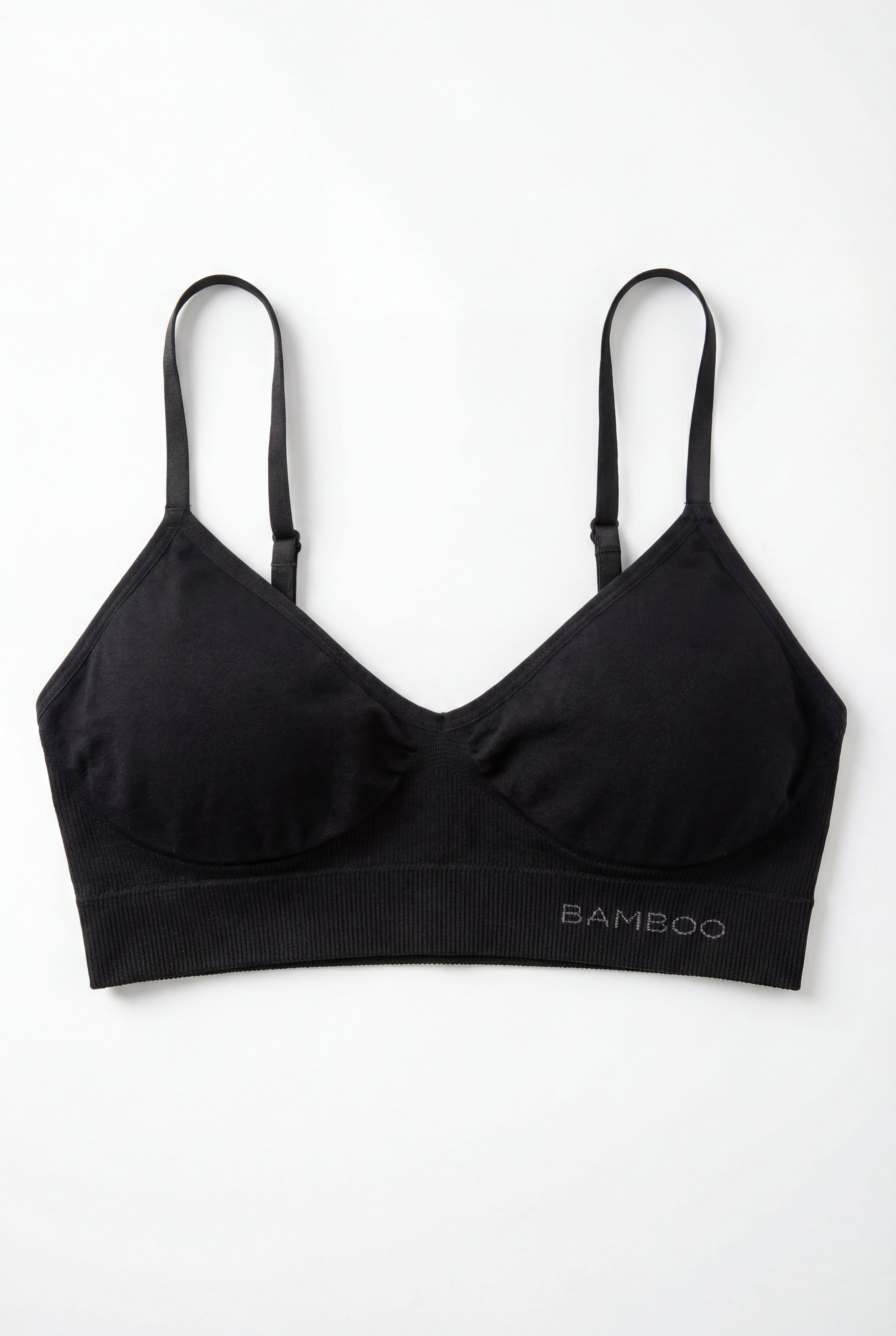 Convertible Padded Bamboo Bra with adjustable straps
