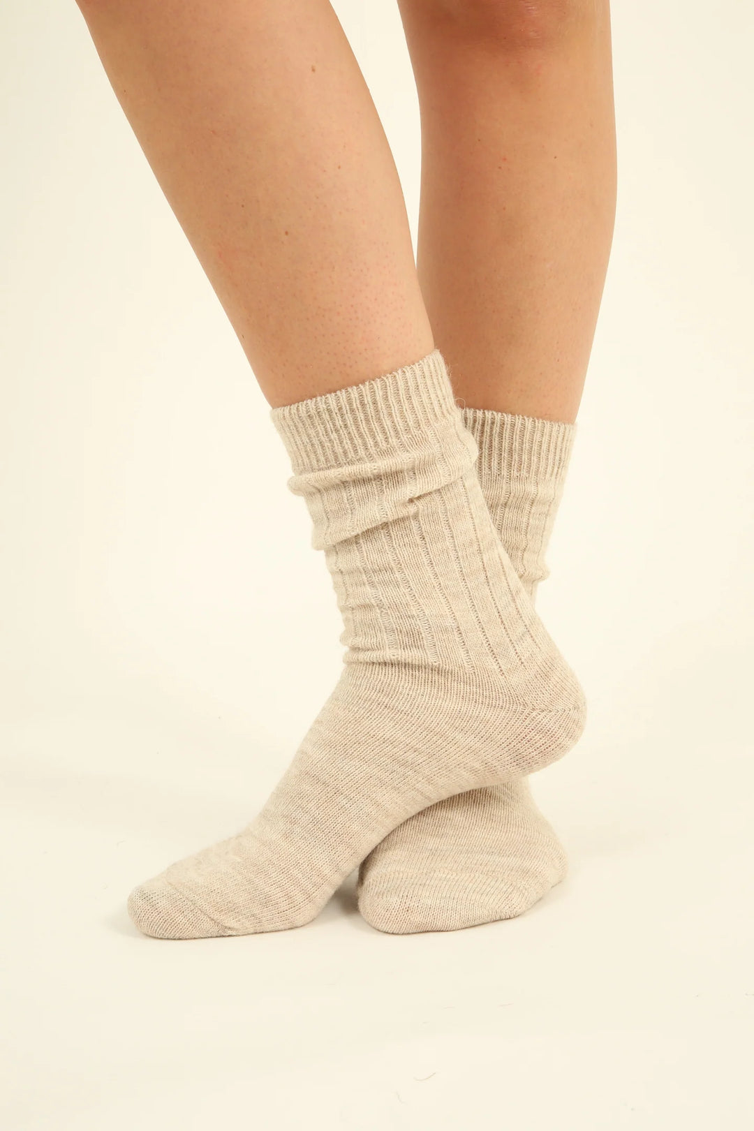 100% Wool Socks - Alpaca and Sheep Wool - 4 pairs