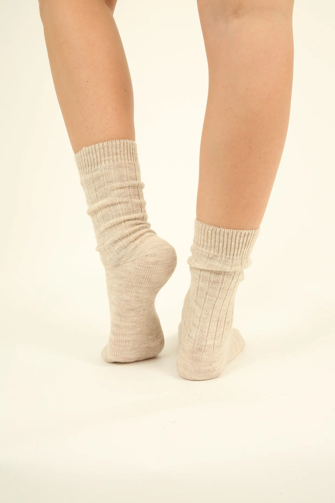 100% Wool Socks - Alpaca and Sheep Wool - 4 pairs