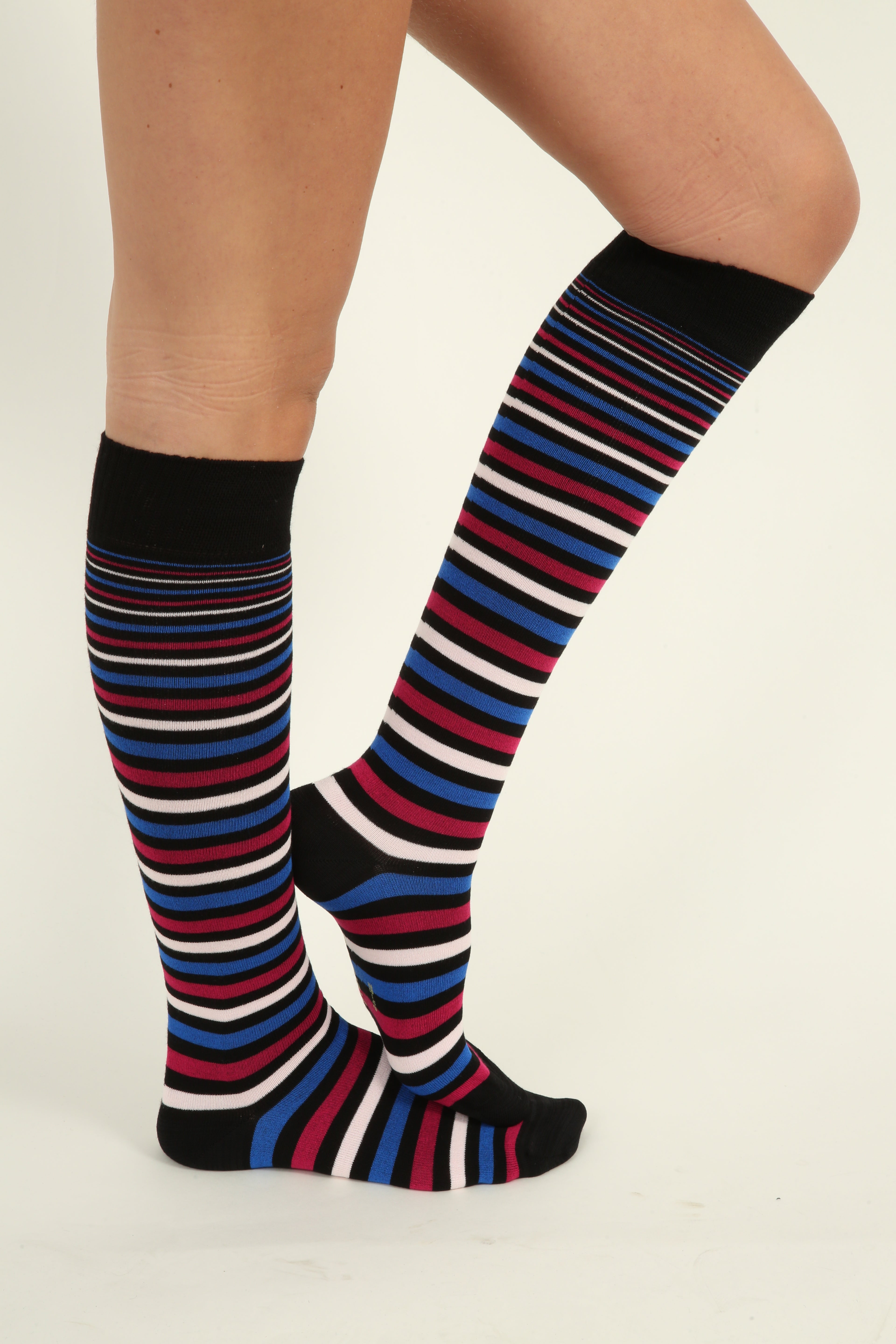 Knee-High Bamboo Socks - 3 pairs
