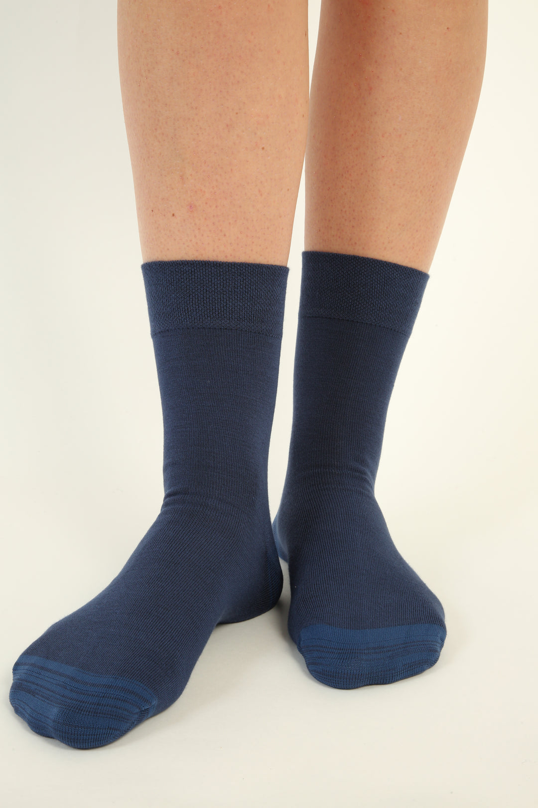 Seamless Bamboo Socks - Jeans color - 6 pairs
