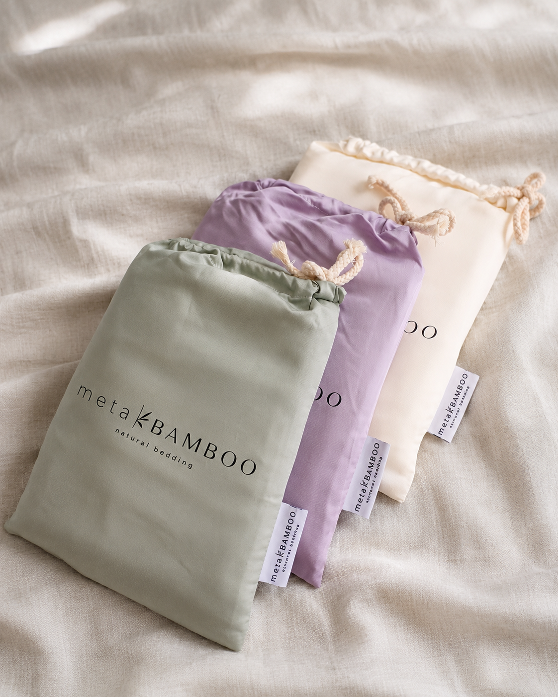 Funda de almohada de bambú