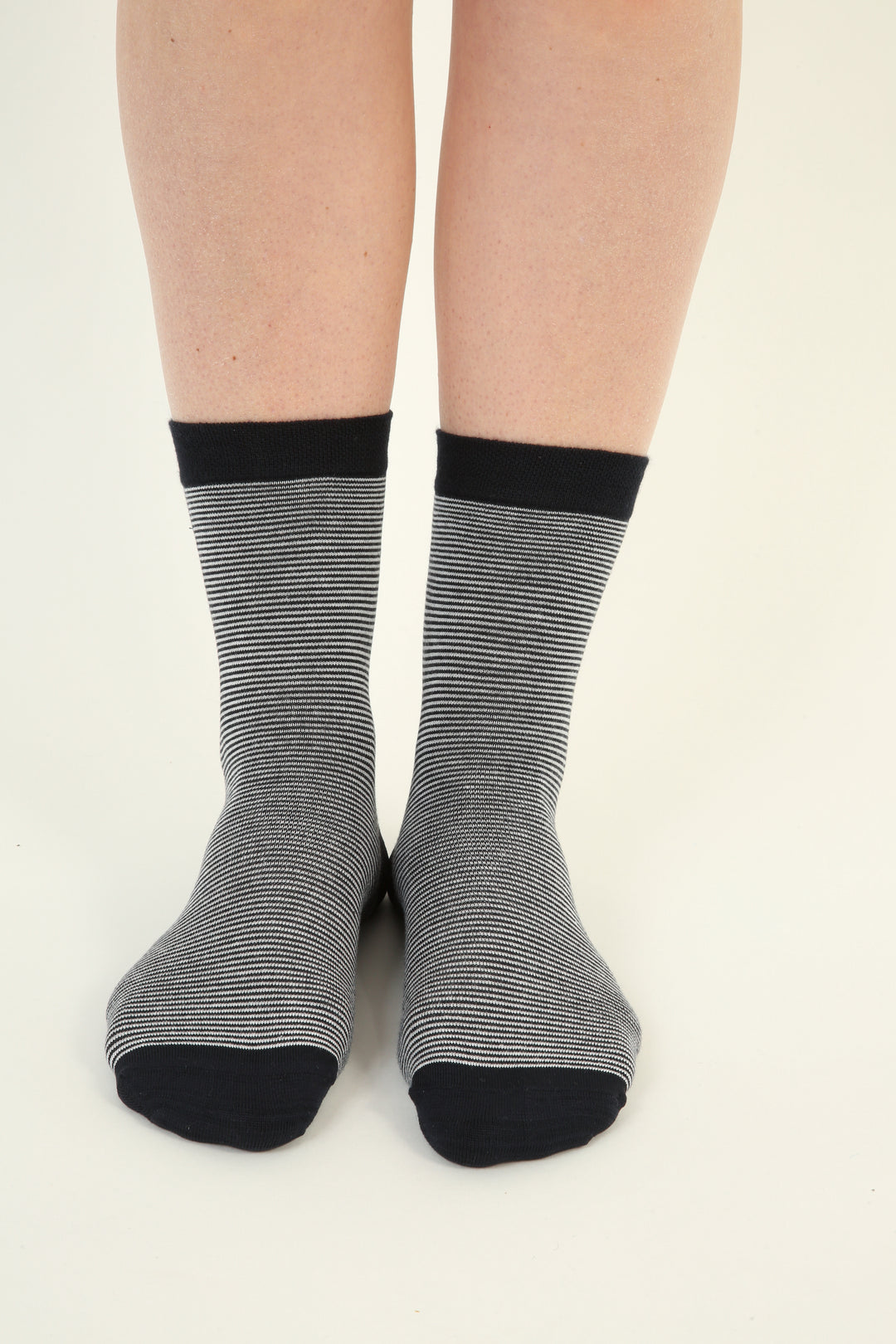 Seamless Striped Bamboo Socks - 6 pairs