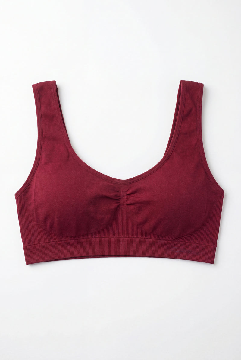 Wide Strap Bamboo Bra