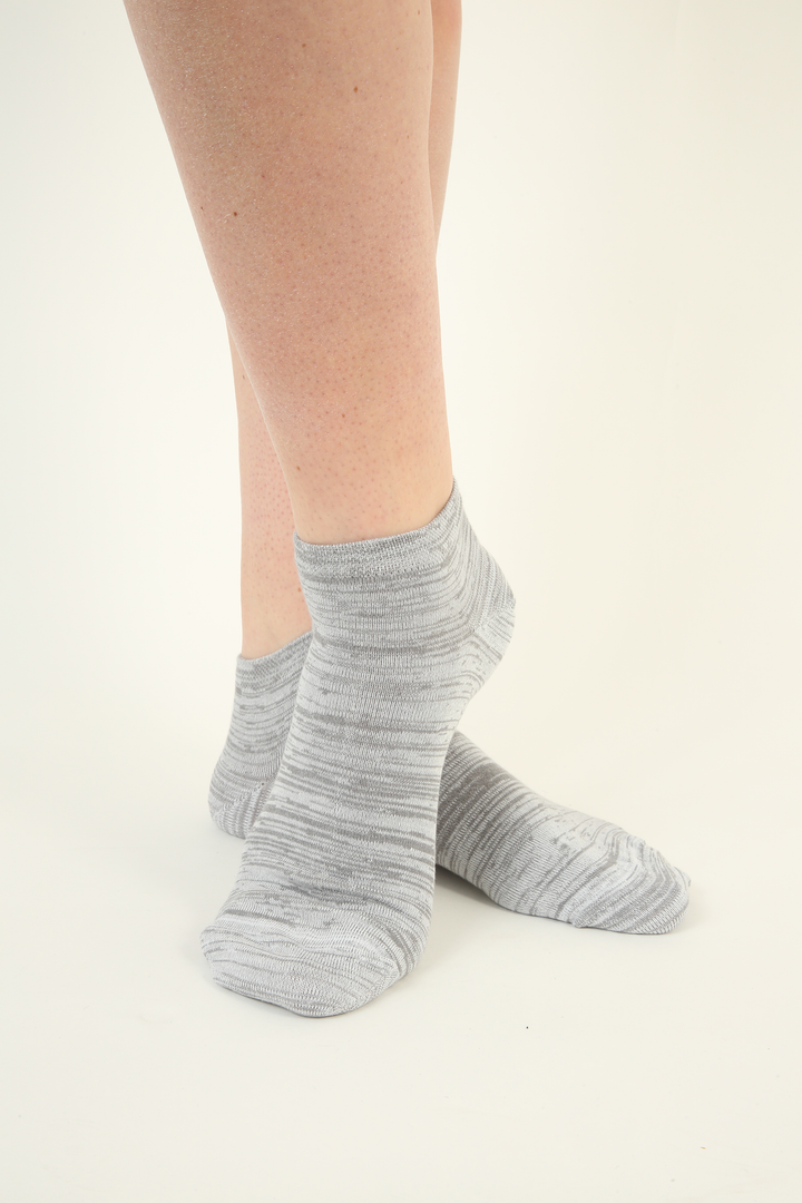 Low Bamboo and cotton socks without elastic and seams - 3 pairs