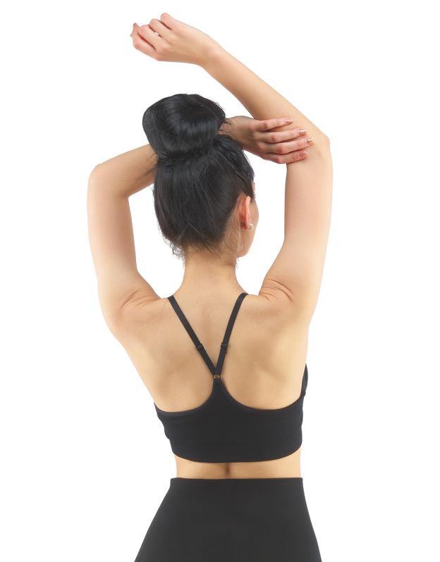 Women's Bra Top with Narrow Shoulder Straps Bamboo PureLine