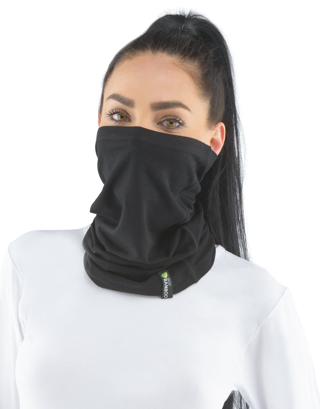 Polaina para el cuello de bambú
