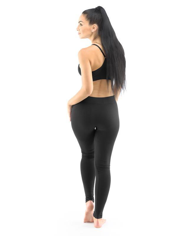 Seamless Women High Waist Yoga Pants Comfort Stretch Bamboo Fiber Leggings  - China Sportswear and Activewear price | Made-in-China.com