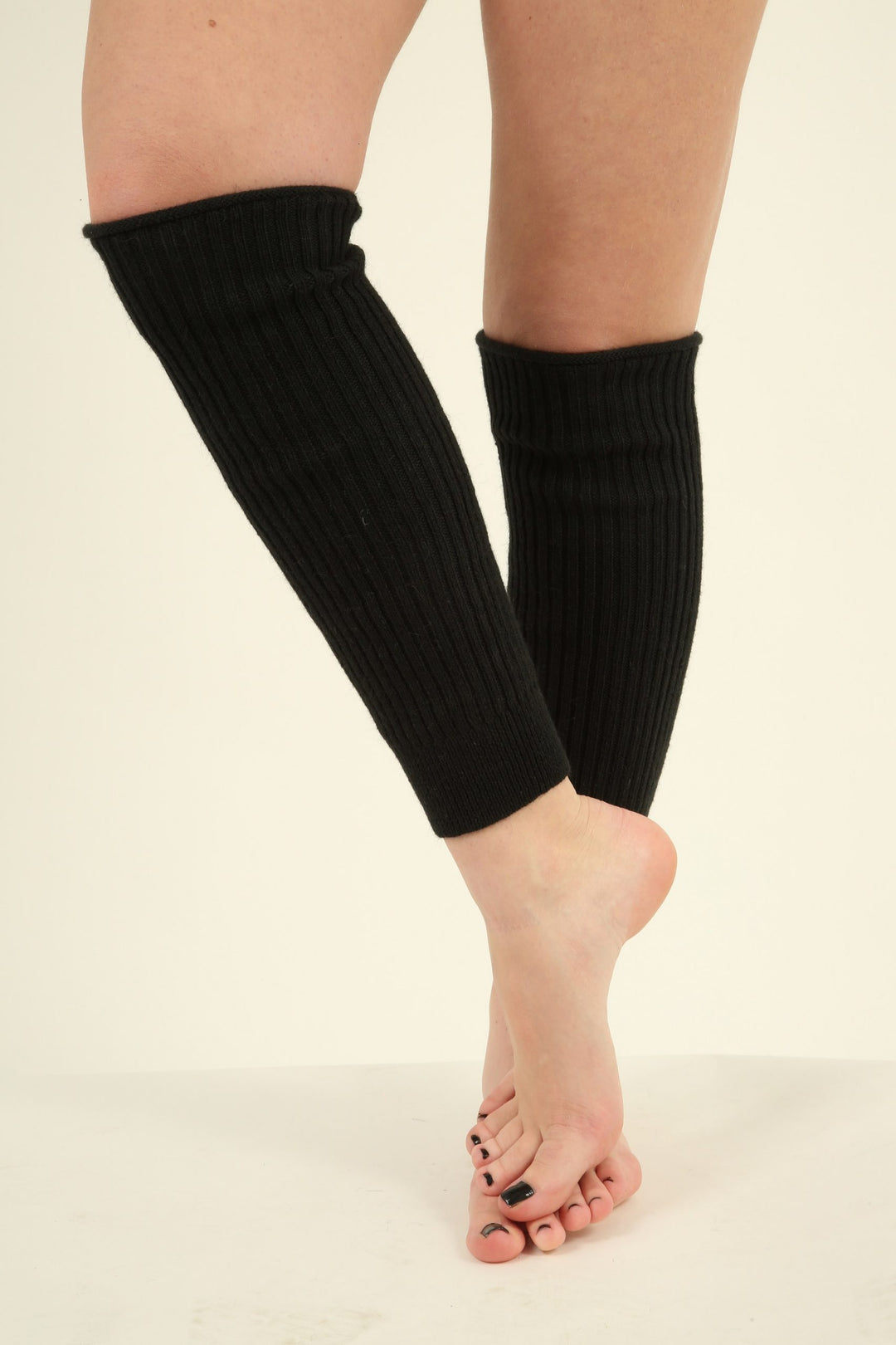 WOOL ALPACA Knitted Short Leg Warmers With Heel for Women Warm Toeless  Dance Flip Flop Socks Sport Yoga Pedicure Socks Black White Gray Blue -   Canada